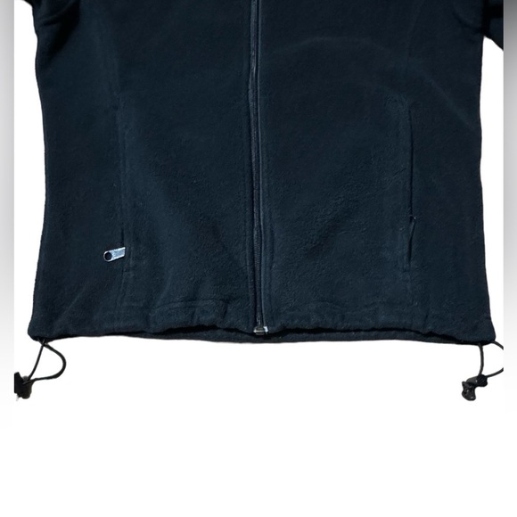 Columbia Women’s Size Medium Black Long Sleeve Zip Up Sportswear Fleece Jacket - Picture 6 of 15